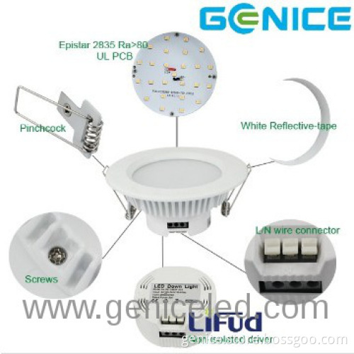 TOP quality Samsung or Epistar chip CE ROHS China LED downlights